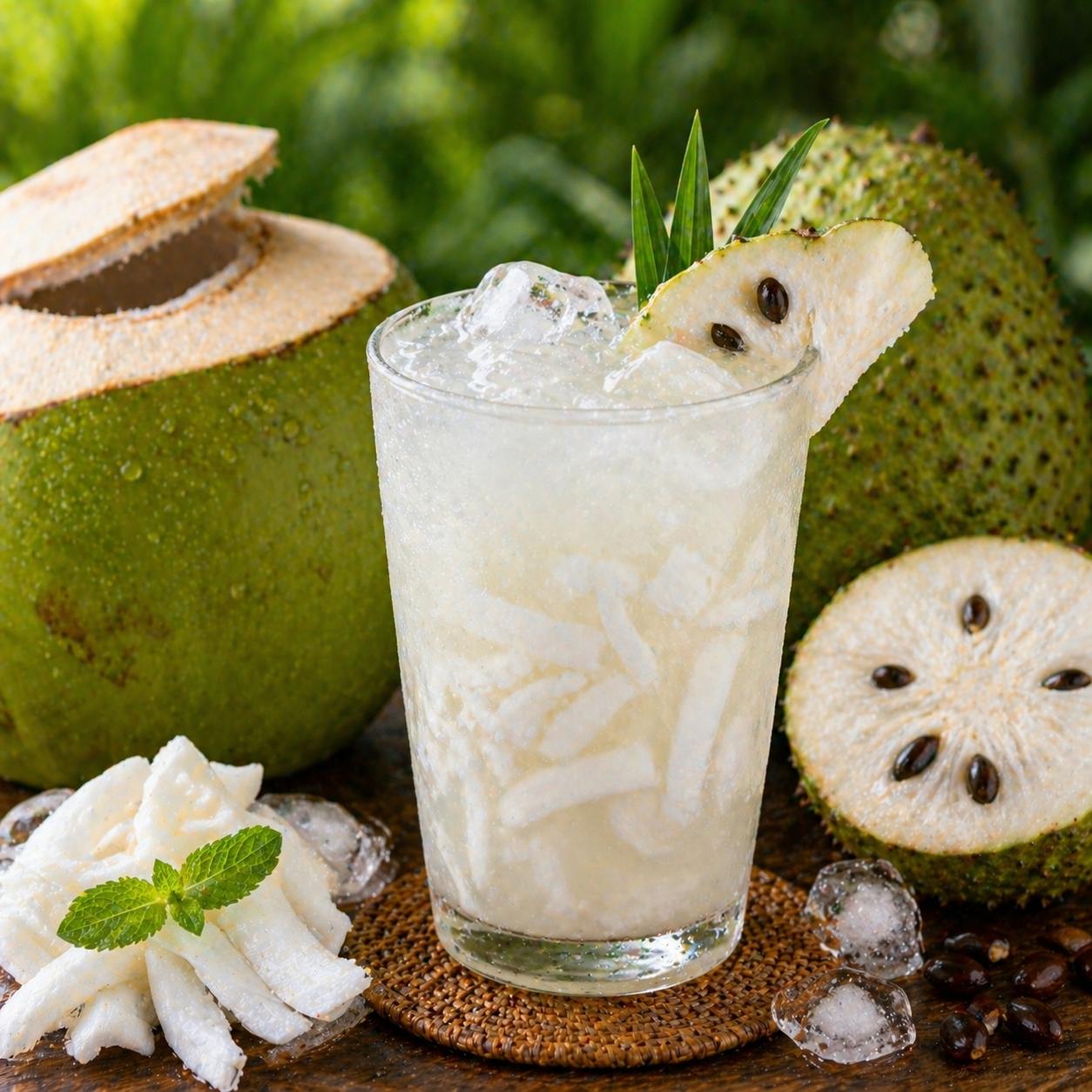 Es Kelapa Muda Sirsak Kedai Tiga Nyonya